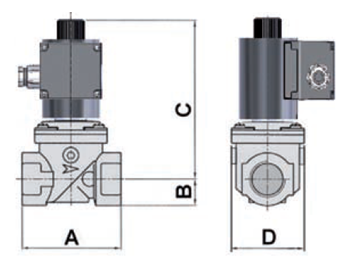 Автоматический электромагнитный клапан  Giuliani Anello       GSAV202R