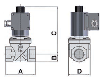 Автоматический электромагнитный клапан  Giuliani Anello       GSAV32R