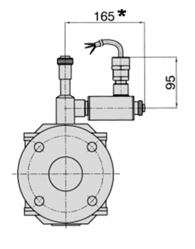 Электромагнитный клапан со взрывозащищенной катушкой нормально закрытый Giuliani Anello  EV80/6BEEXD
