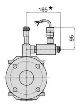 Электромагнитный клапан со взрывозащищенной катушкой нормально открытый  Giuliani Anello   MSV300/6BEEXD