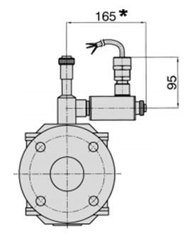 Электромагнитный клапан со взрывозащищенной катушкой нормально открытый  Giuliani Anello   MSV400/6BEEXD